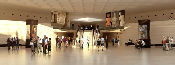 Projet de réaménagement du hall Napoléon