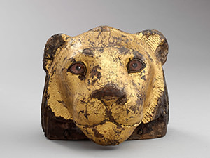 Tête de lion : élément de meuble Tête de lion : élément de meuble