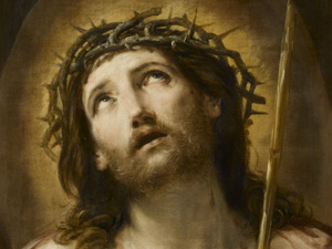 Guido Reni, Le Christ au roseau (détail) Guido Reni, Le Christ au roseau (détail)