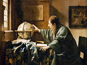 Jan Vermeer, L’Astronome ou plutôt l’Astrologue Jan Vermeer, L’Astronome ou plutôt l’Astrologue