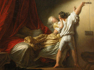 Jean-Honoré Fragonard, Le verrou