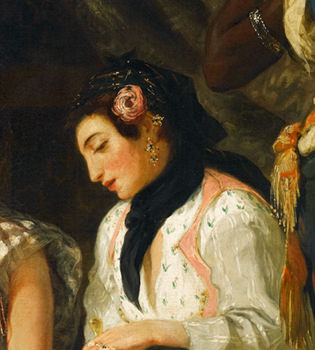 Eugène Delacroix, Femmes d’Alger dans leur appartement Eugène Delacroix, Femmes d’Alger dans leur appartement