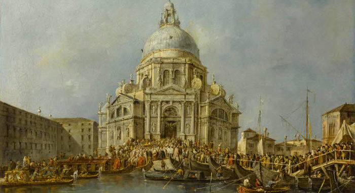 Francesco Guardi, Le Doge de Venise se rend à la Salute, le 21 novembre