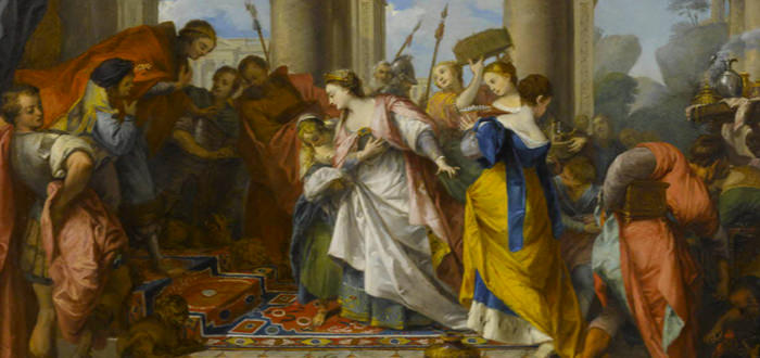 Nicolas Vleughels, Salomon reçu par la reine de Saba Nicolas Vleughels, Salomon reçu par la reine de Saba