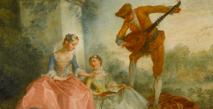 La Leçon de musique, Nicolas Lancret