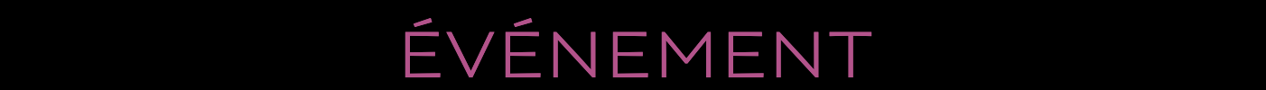 ÉVÉNEMENT
