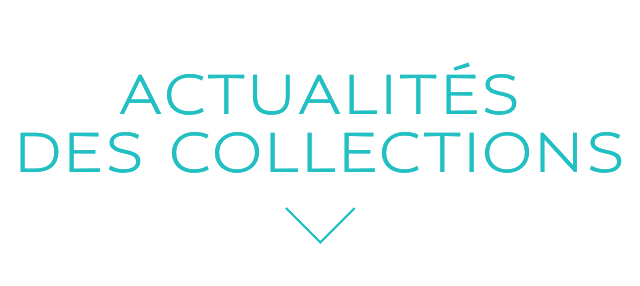 ACTUALITÉS DES COLLECTIONS ACTUALITÉS DES COLLECTIONS