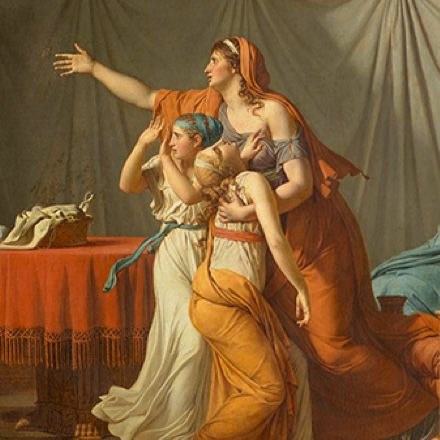 Les licteurs rapportent à Brutus les corps de ses fils